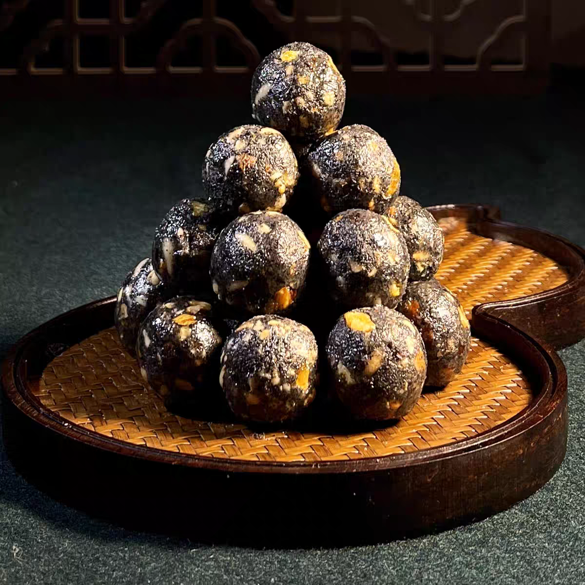 汤圆馅料红糖核桃花生四川夹沙肉馅料糍粑包子驴打滚清明果馅料