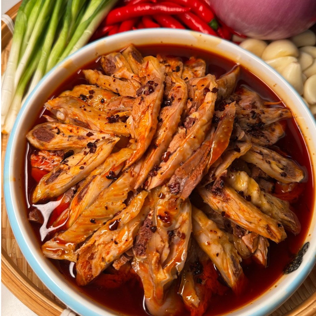 顺丰包邮】四川正宗土鸡麻辣鸡250g-地道荣州家乡的味道