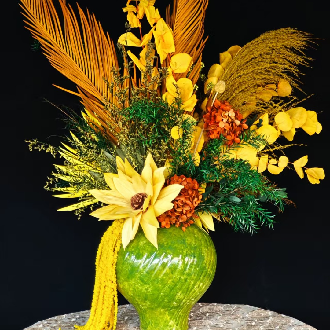 【金玉满堂】高级家居永生花客厅永生花花束干花花束餐桌摆件