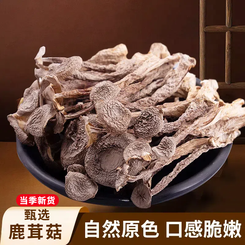 高山鹿茸菇 到手50g*4袋（试吃1袋）农家干货炒菜煲汤鲜嫩 脱水蔬菜
