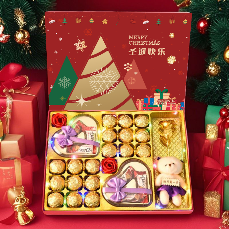 Dove/德芙圣诞礼物送老婆女生孩子新款牛奶巧克力浪漫惊喜仪式感