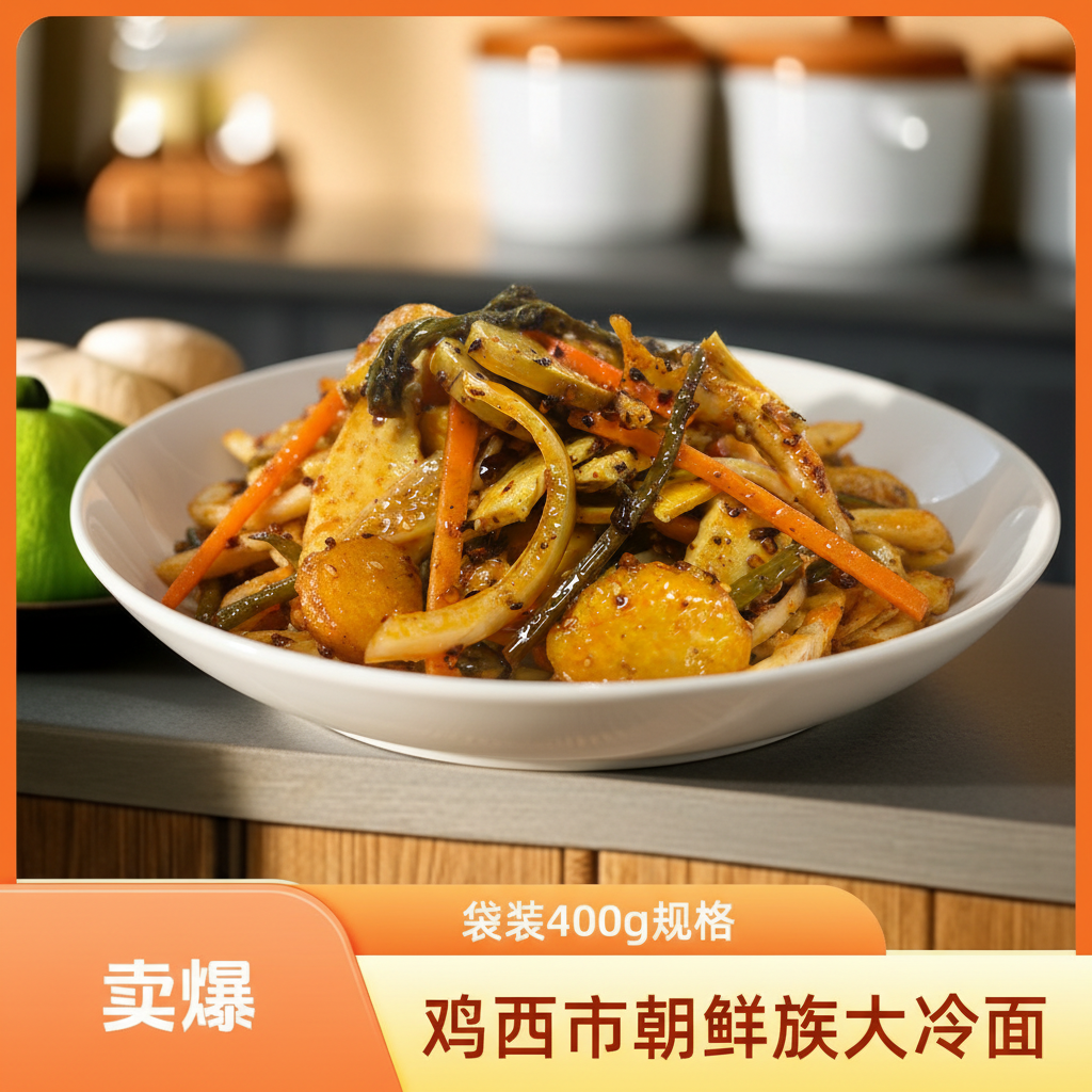 *【酸甜口带醋】鸡西辣菜混拼6样食材干豆腐豆腐卷豆泡腐竹蕨菜桔梗