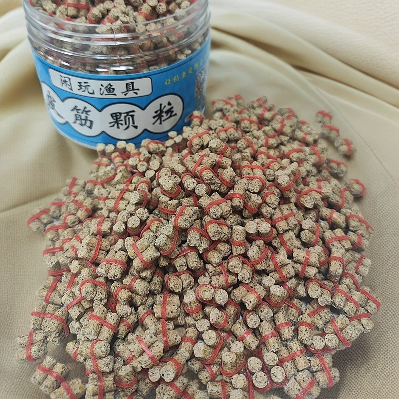 华宝407鸭饲料 红皮筋颗粒（短）主攻滑口罗非鲤鱼无限回锅