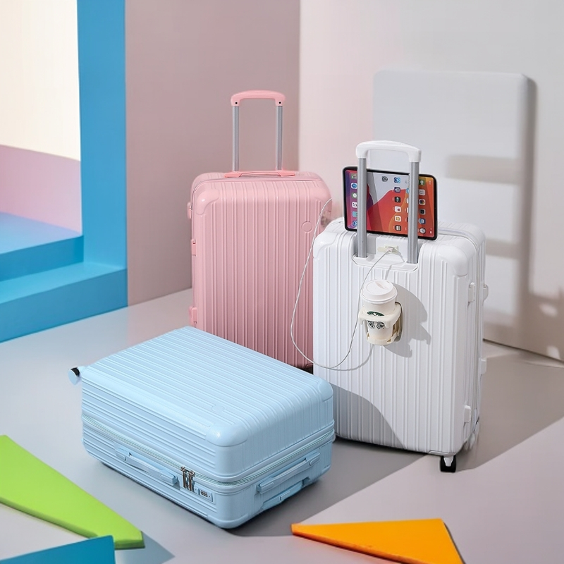 网红款行李箱结实耐用静音万向轮拉杆箱女学生旅行箱加厚密码箱男