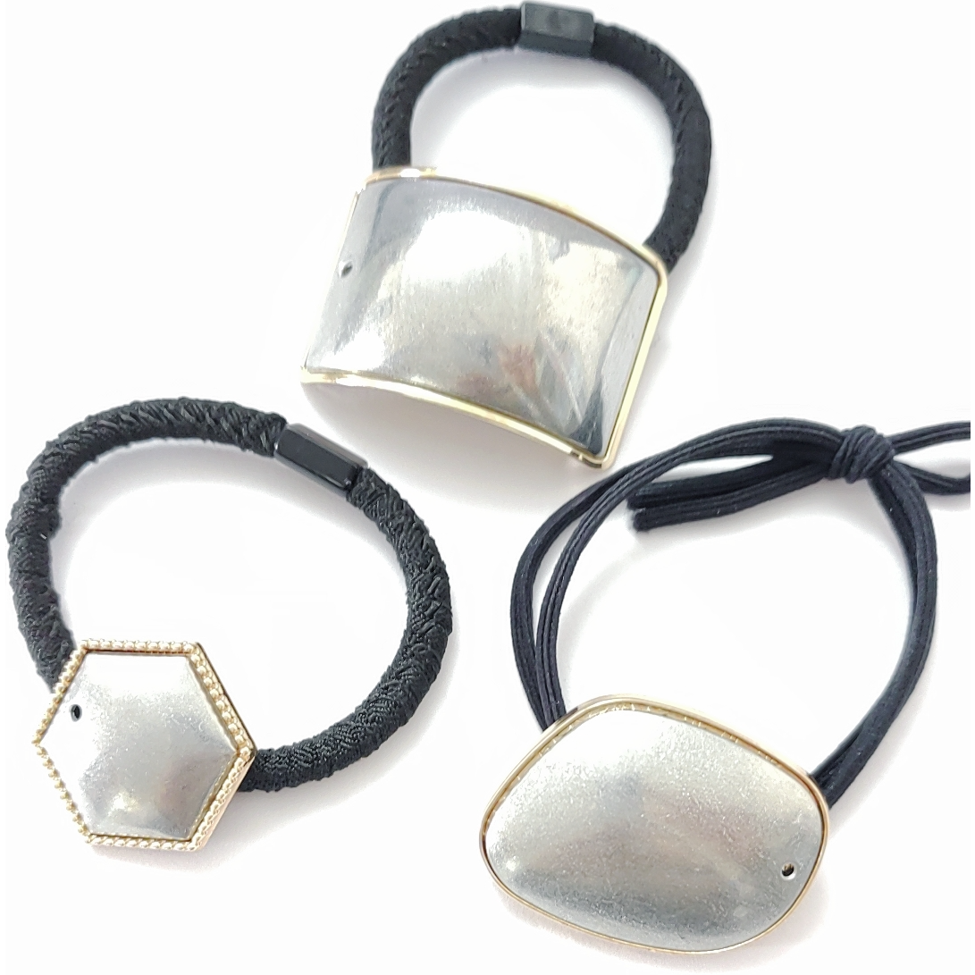 宋锦香云纱DIY发绳真丝发圈底托-非成品