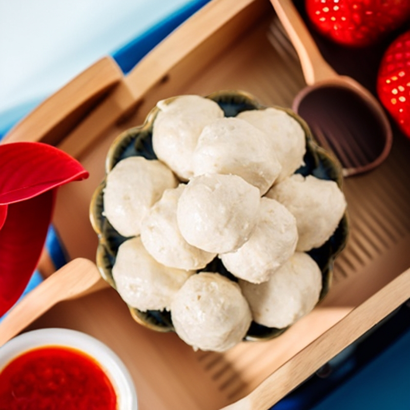 汕味潮汕正宗营养鳗鱼手工鱼丸广东特产适合火锅烧烤关东煮食材