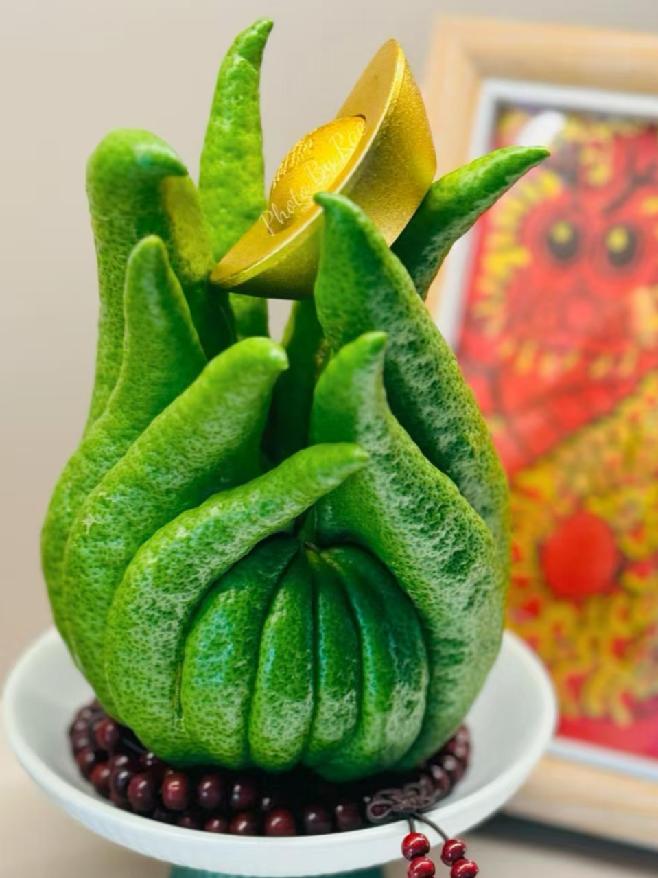 【1.4-1.8斤】新鲜佛手柑干养干放观赏食用有天然清香