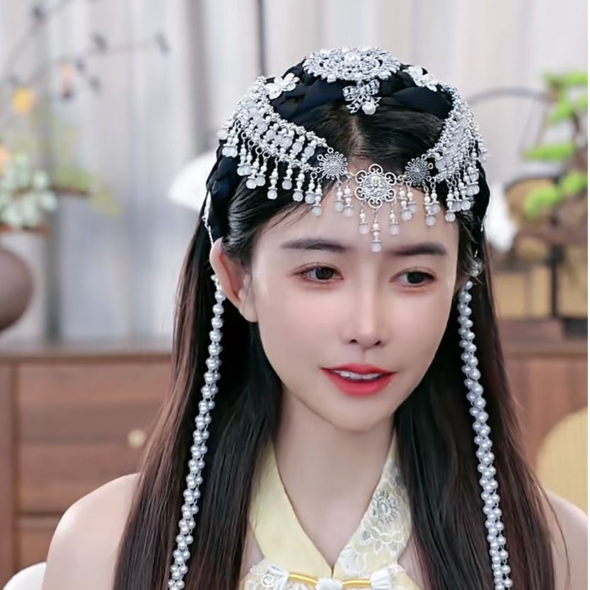 【白婉】新品原创手工重工流苏发饰新中式国风旗袍头饰民族风