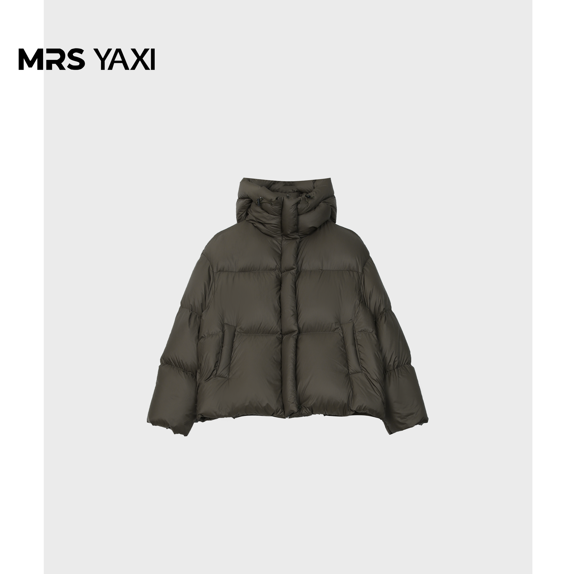 Mrsyaxi极简轻奢95白鹅绒短款加厚鹅绒服YX4110904