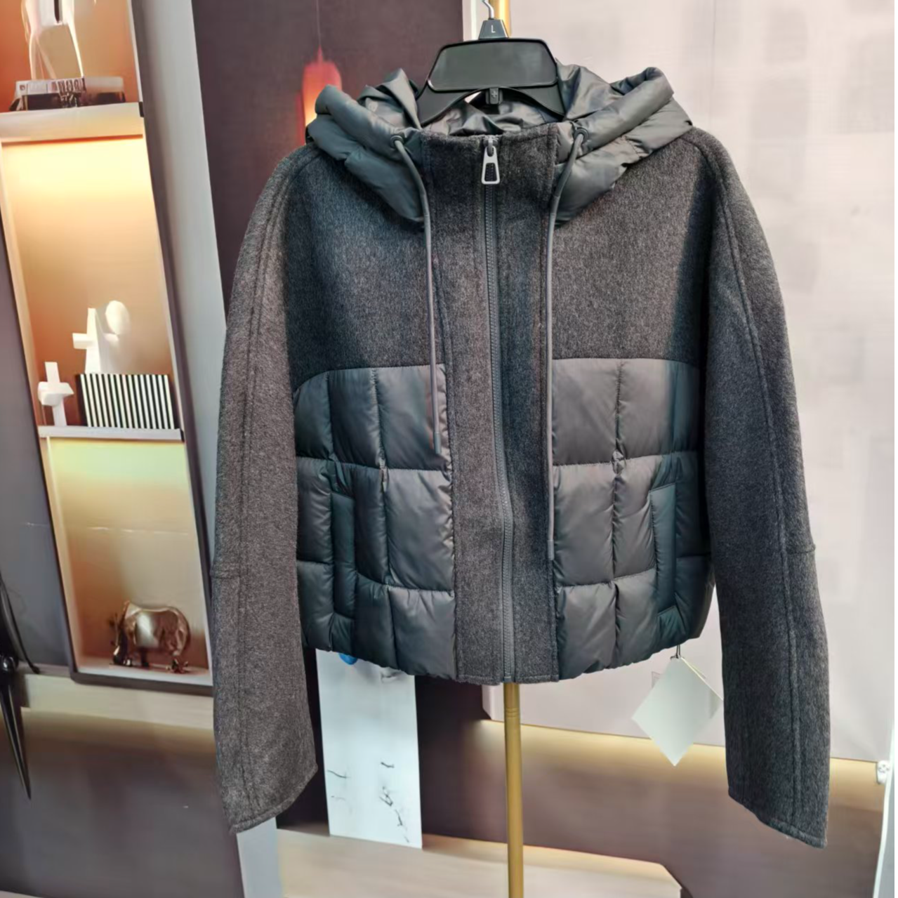 C155女士棉服休闲时尚百搭冬季冬季穿搭