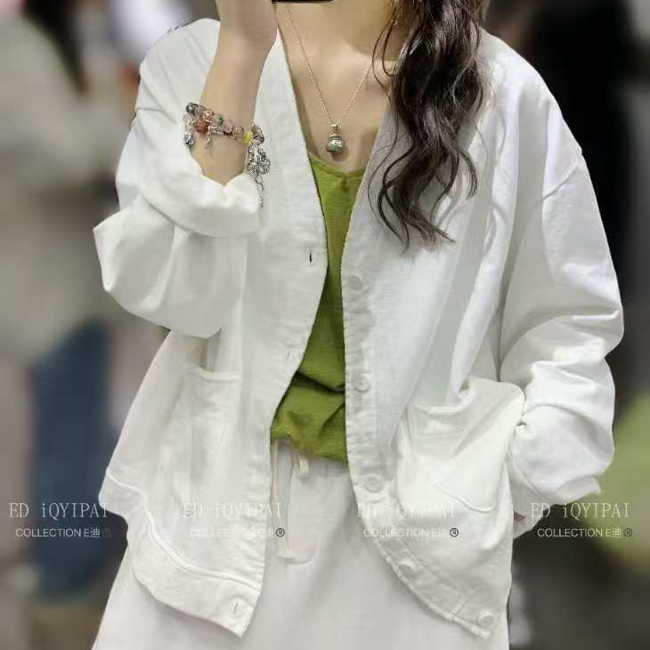 7352早春新款纯棉毛圈棒球服