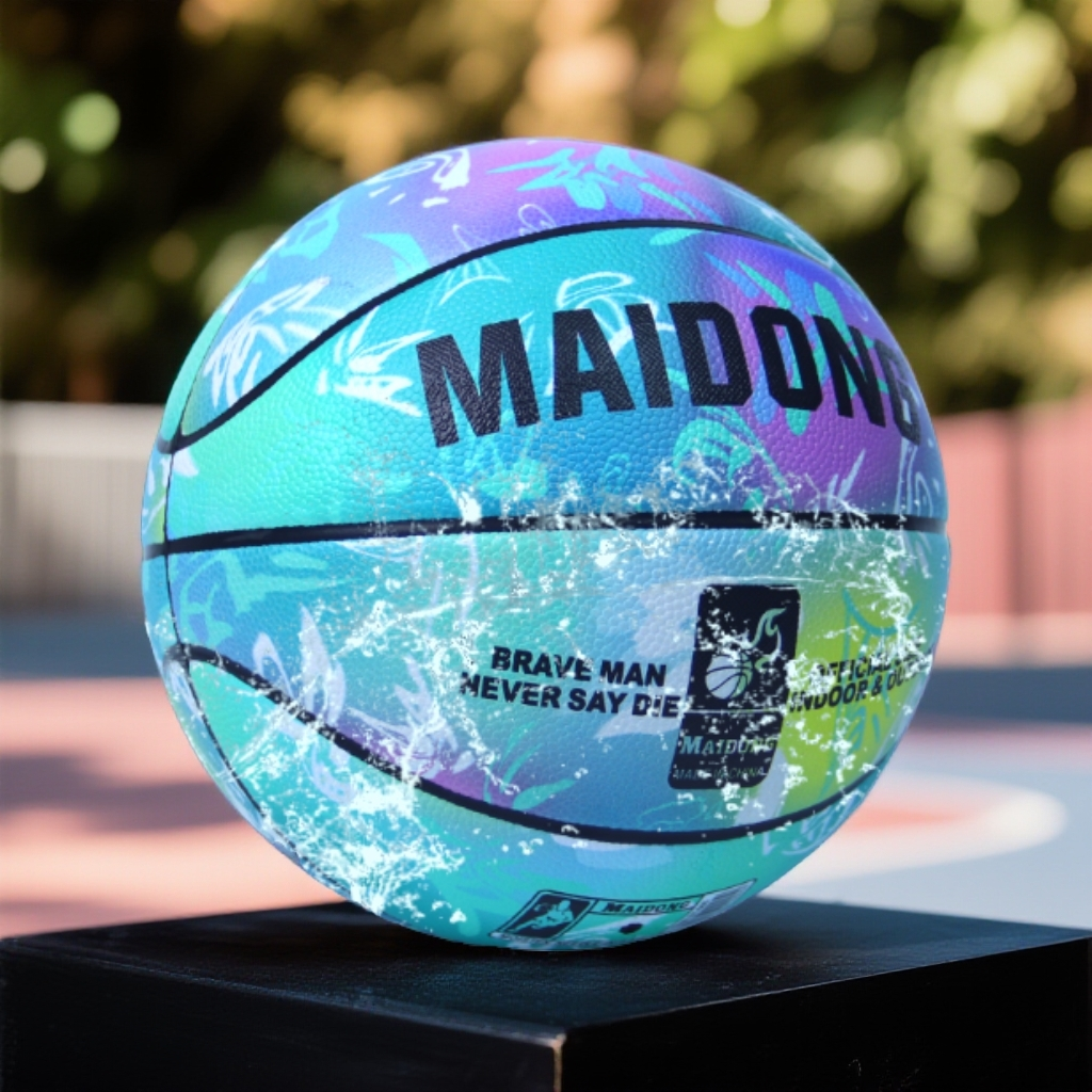 潮流7号5号篮球7号篮球五号篮球高弹力材质小学生训练专用球