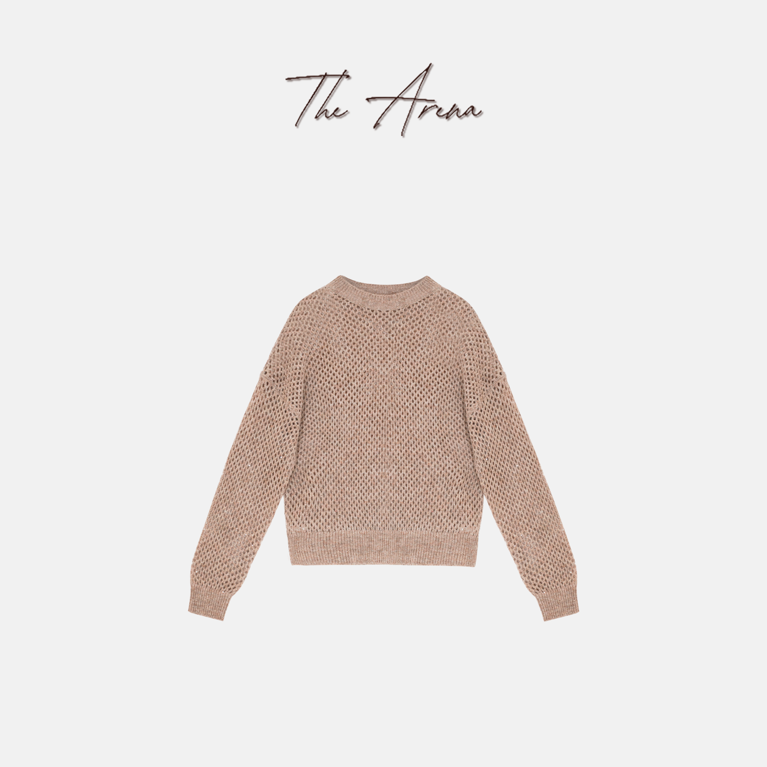 THE ARENA“陆上银河”羊毛并线穿珠片闪闪毛衣XY-5005