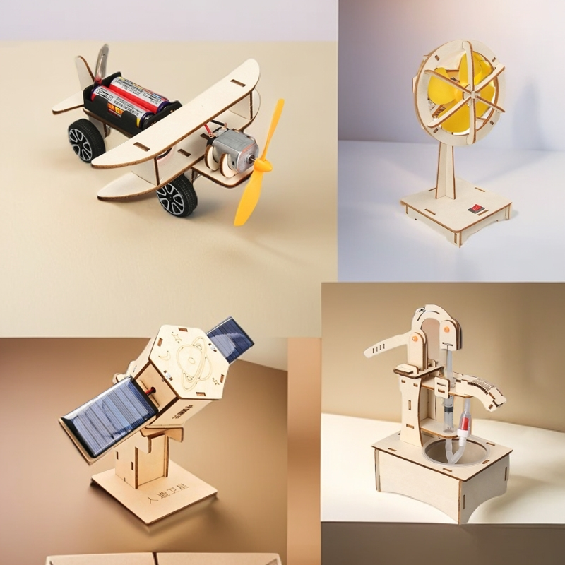 科学小实验6-12岁小学生儿童一二三年级小制作手工创意物理玩具