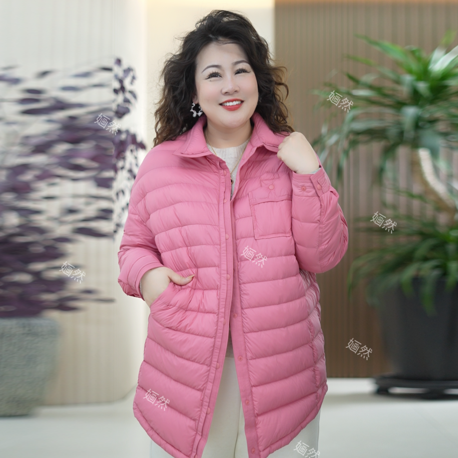 【可溯源】安心臻品系列羽绒服云朵泡芙轻盈大码冬季90白鸭绒外套女