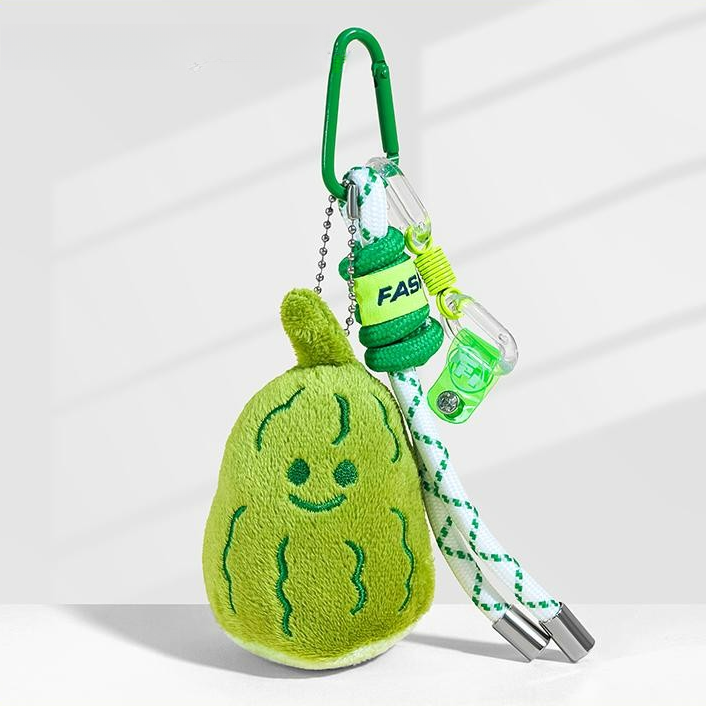 苦瓜蔬菜书包背包挂件毛绒玩偶钥匙扣搞怪情侣创意包挂件生日礼物