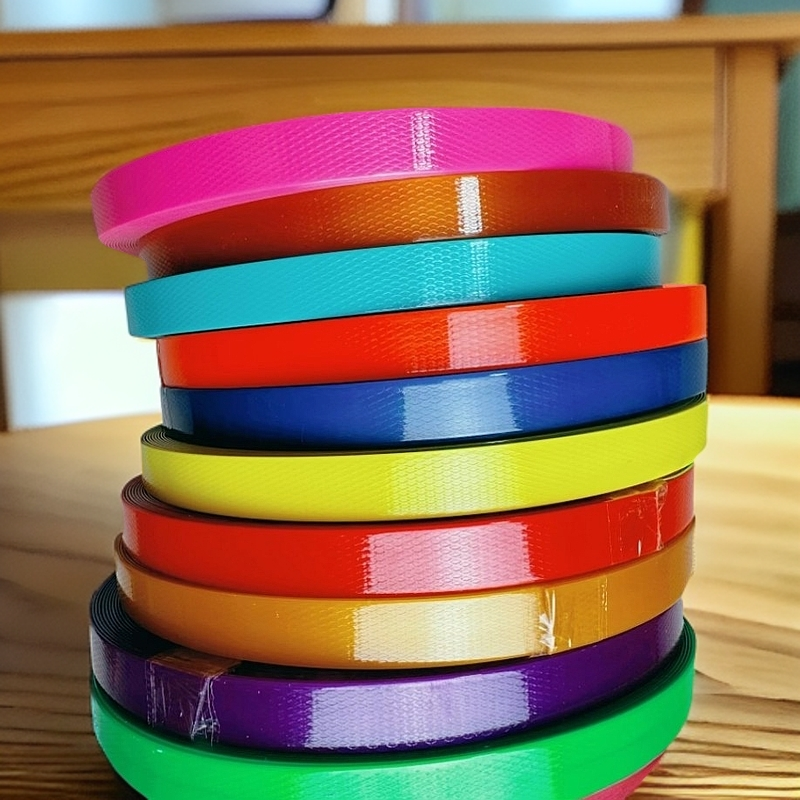 5斤塑钢编织可备注发5种颜色宽度16毫米编篮子背篓打底专用硬带