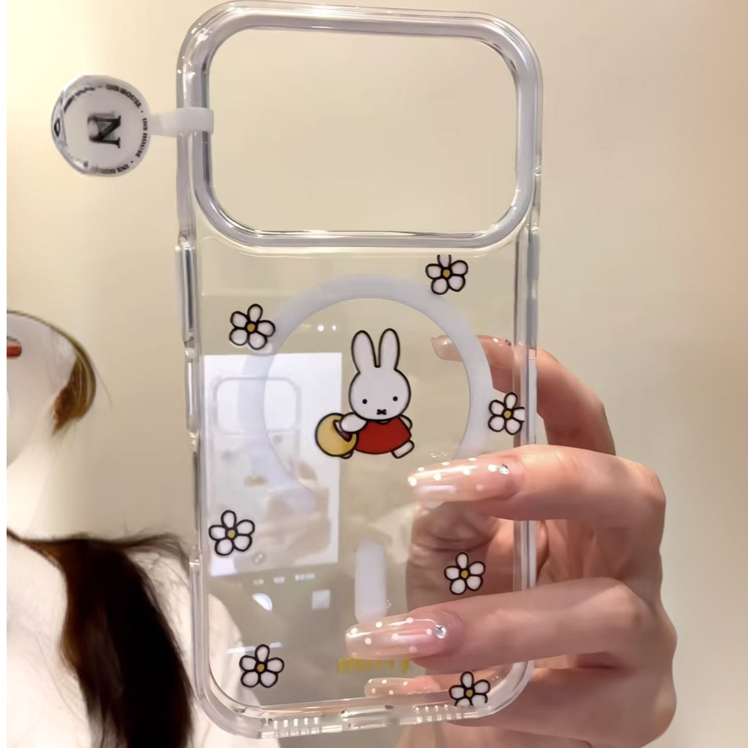 雏菊米菲适用苹果17手机壳13/14ProMax卡通iPhone16/INS风17P