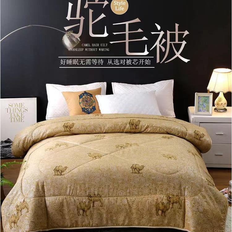 2025NWE专柜正品【200*230cm约5斤驼绒被】J双人驼纤维被