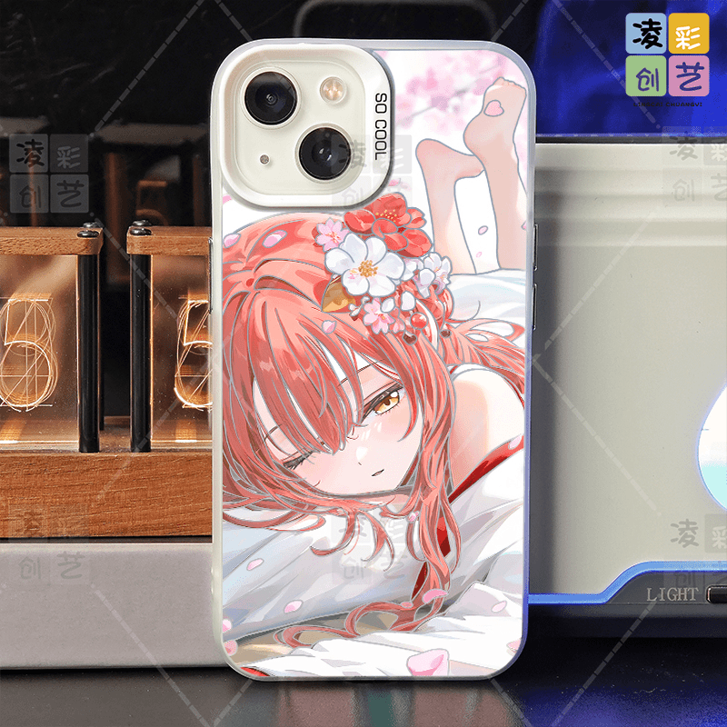 凌彩创艺适用于苹果华为小米15二次元龙族上衫绘梨衣IMD彩银壳