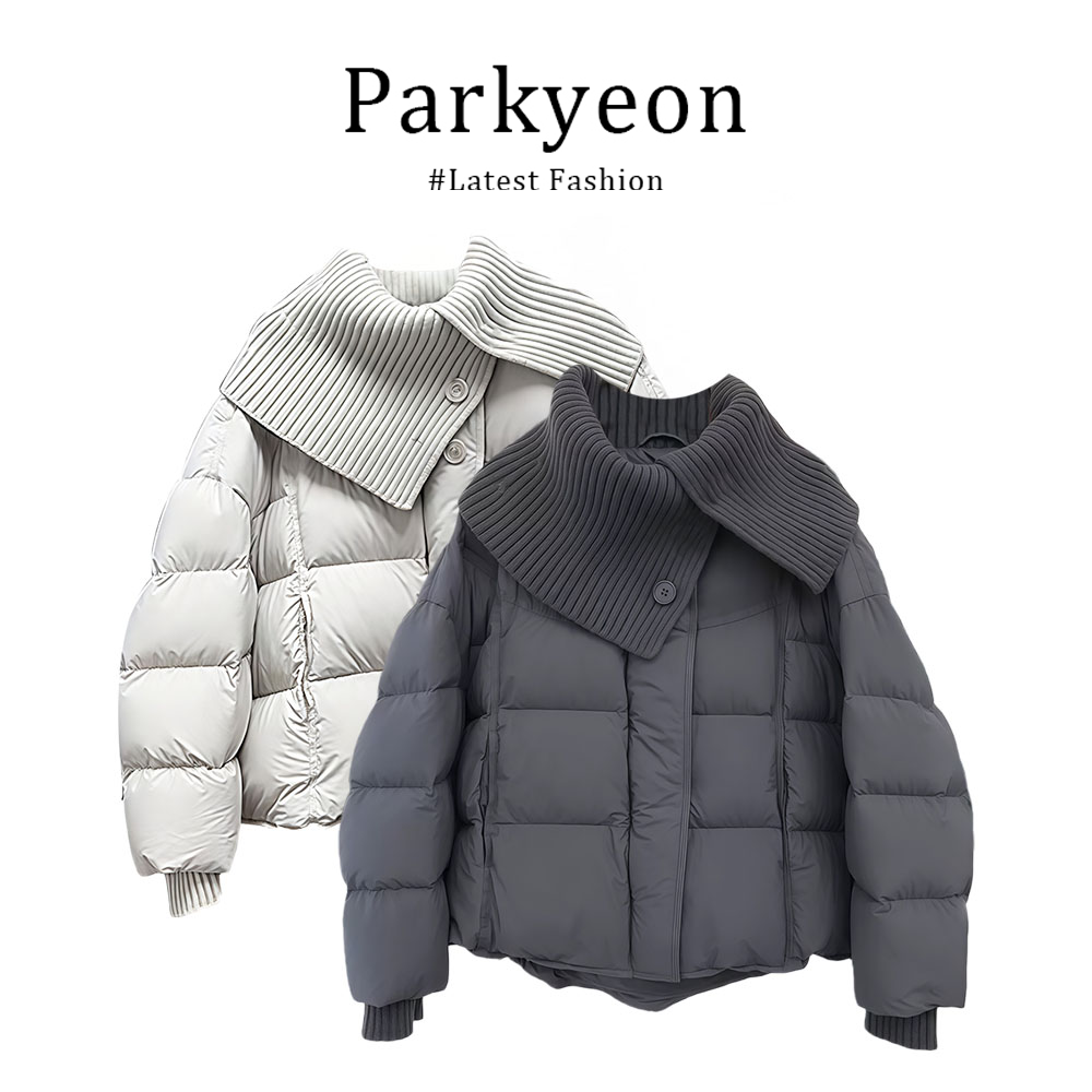 INSCEC超好看冬季流行穿搭短款面包服加厚外套设计感宽松棉服