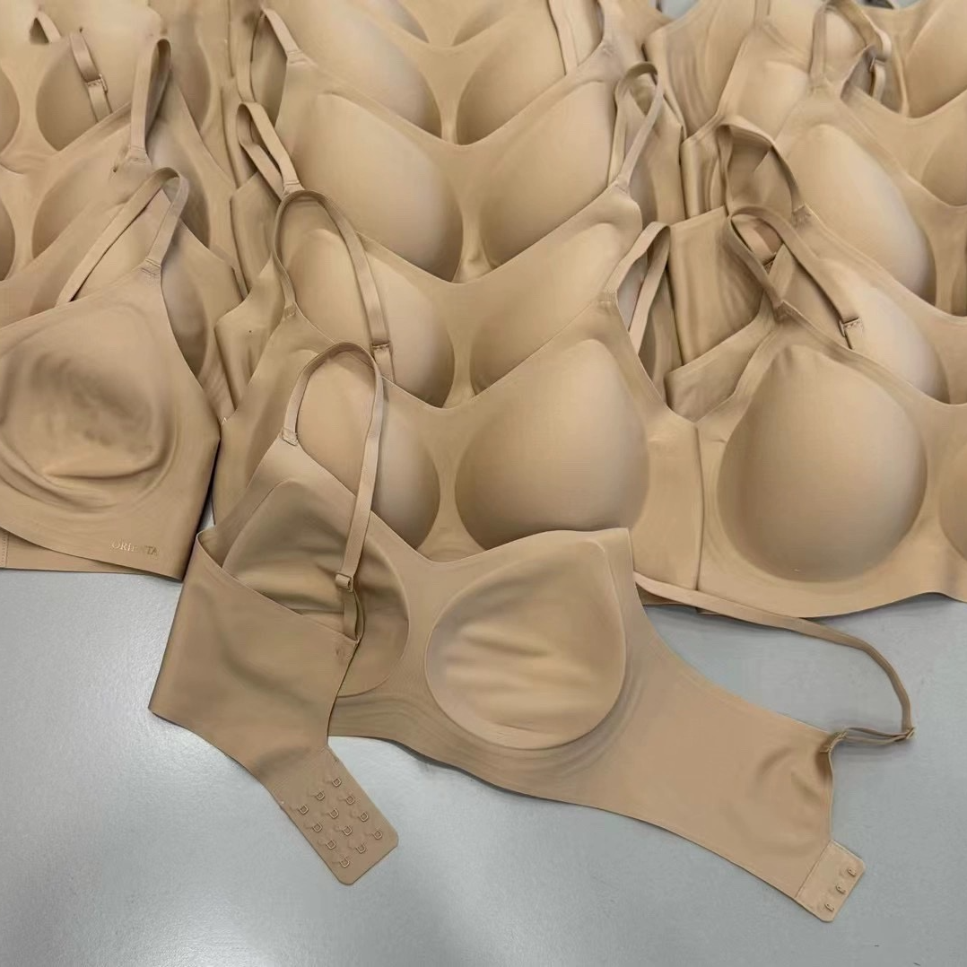 四季青升级款高品调节扣粉底液隐形内衣无痕女夏薄款文胸