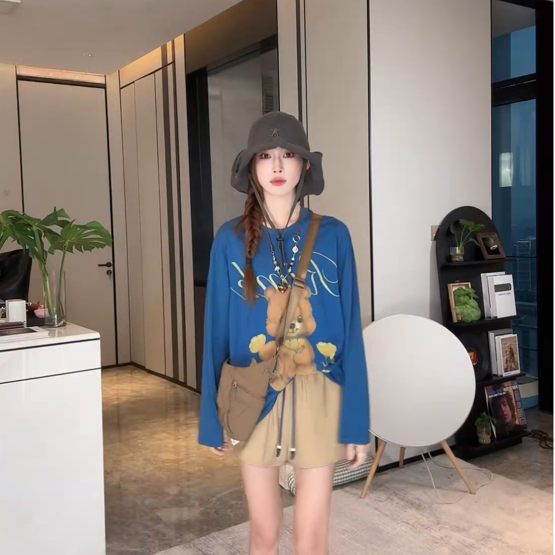 PCNY「边界宣言」不理理夏季新款小众女装时尚休闲修饰裤脚边短裤