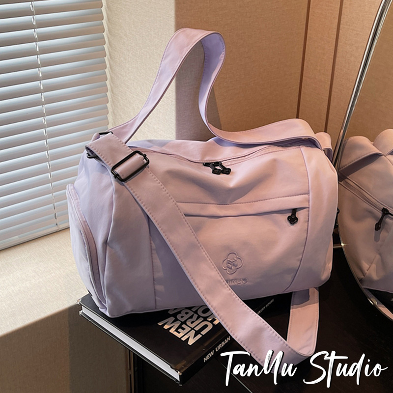 探屿大容量游泳健身运动包干湿分离收纳包短途旅行轻便手提行李包