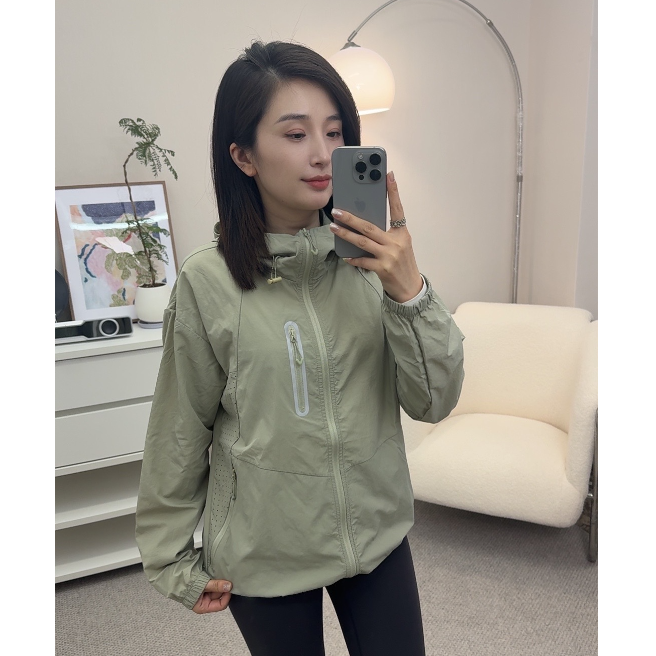 UPF50+夏季新款超薄清凉透气冰丝防晒衣男防紫外线连帽防晒服女