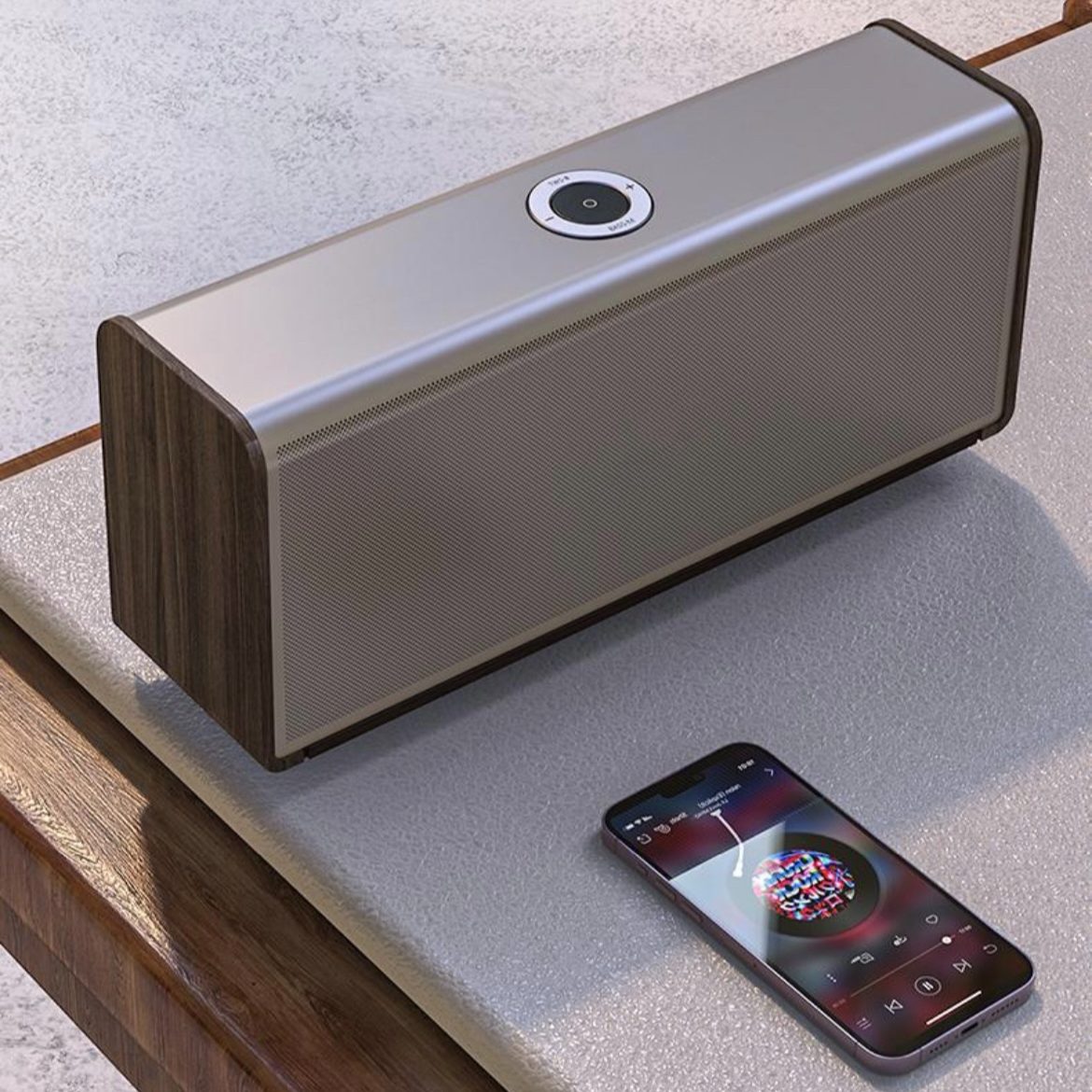 疗愈师专用款300五音乐音响立体声强声场组合便携HF蓝牙音响无线