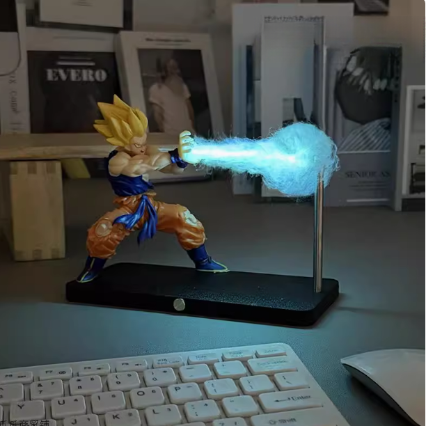 七龙珠磁悬浮小夜灯龟派气功小夜灯磁吸感应氛围感台灯高颜值摆件