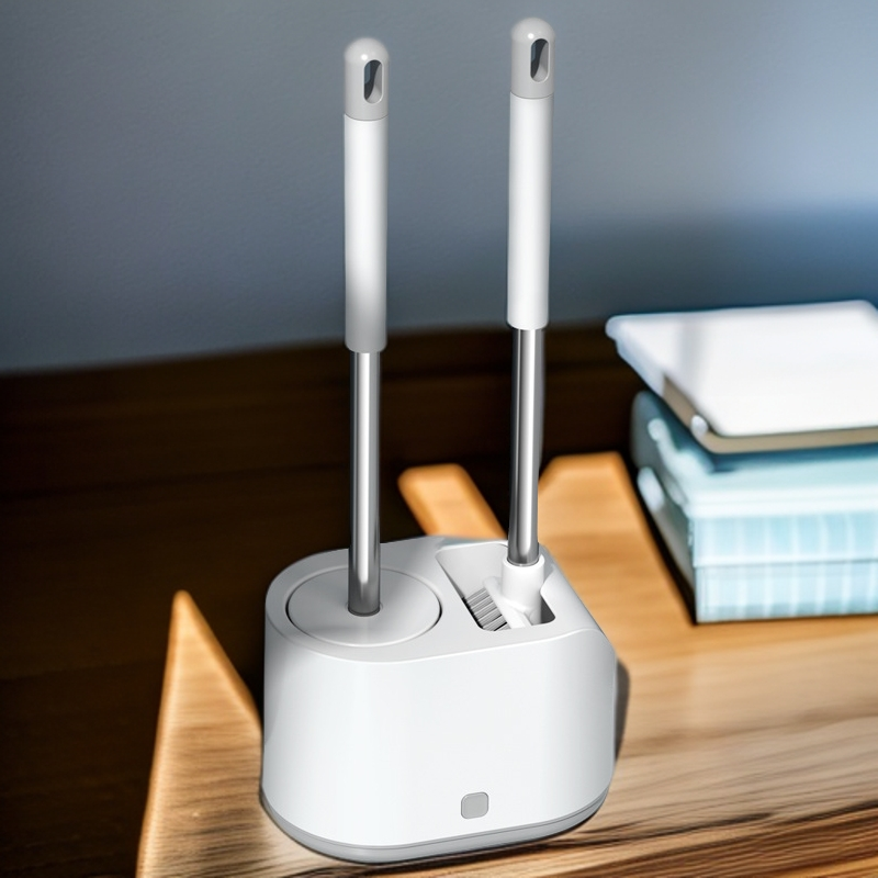 洁厕刷挂墙式长款双面款免打孔式马桶刷厕所刷长柄