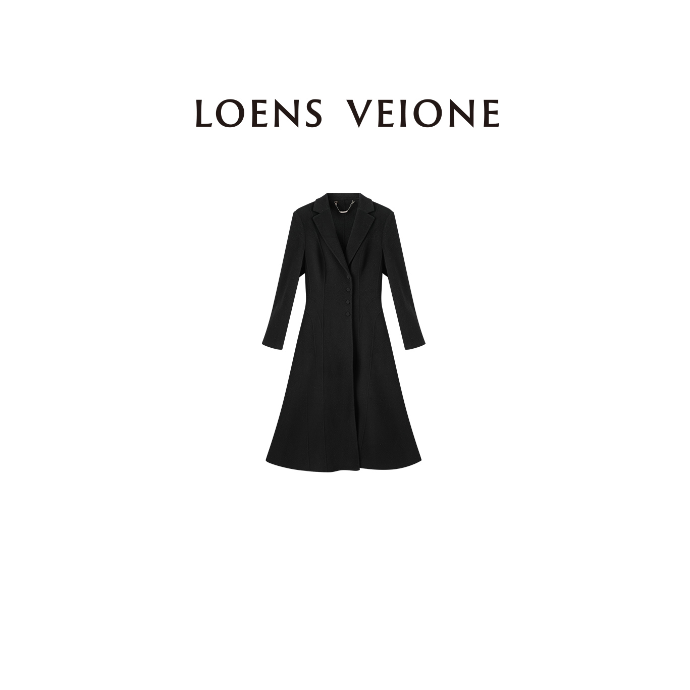 【特价微瑕版衣 介意勿拍】 意大利超糯绵羊毛大衣24CVDK0045N