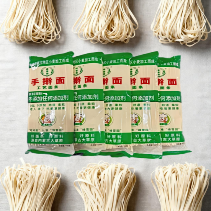 峰雪手擀挂面条500g*5袋