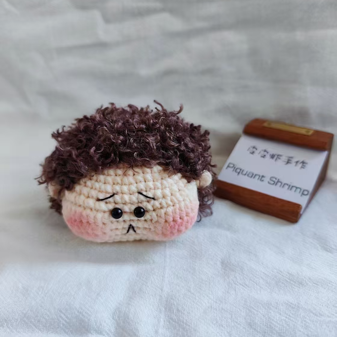 成品tay表情包玩偶可爱卡通小馒头diy包包挂件钥匙扣治愈系送朋友