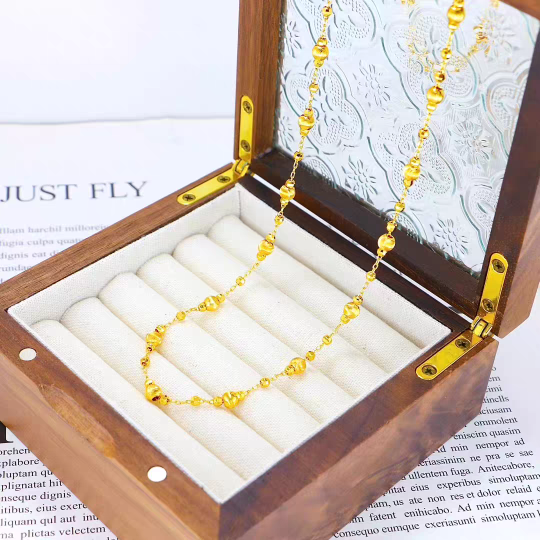 猫眼蹦迪珠项链 M扣