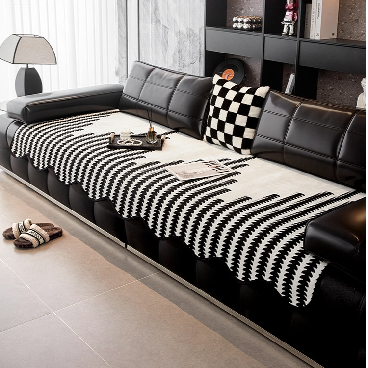 V/雅鹿劳伦斯沙发垫四季通用2025新款轻奢高级感皮沙发专用套罩