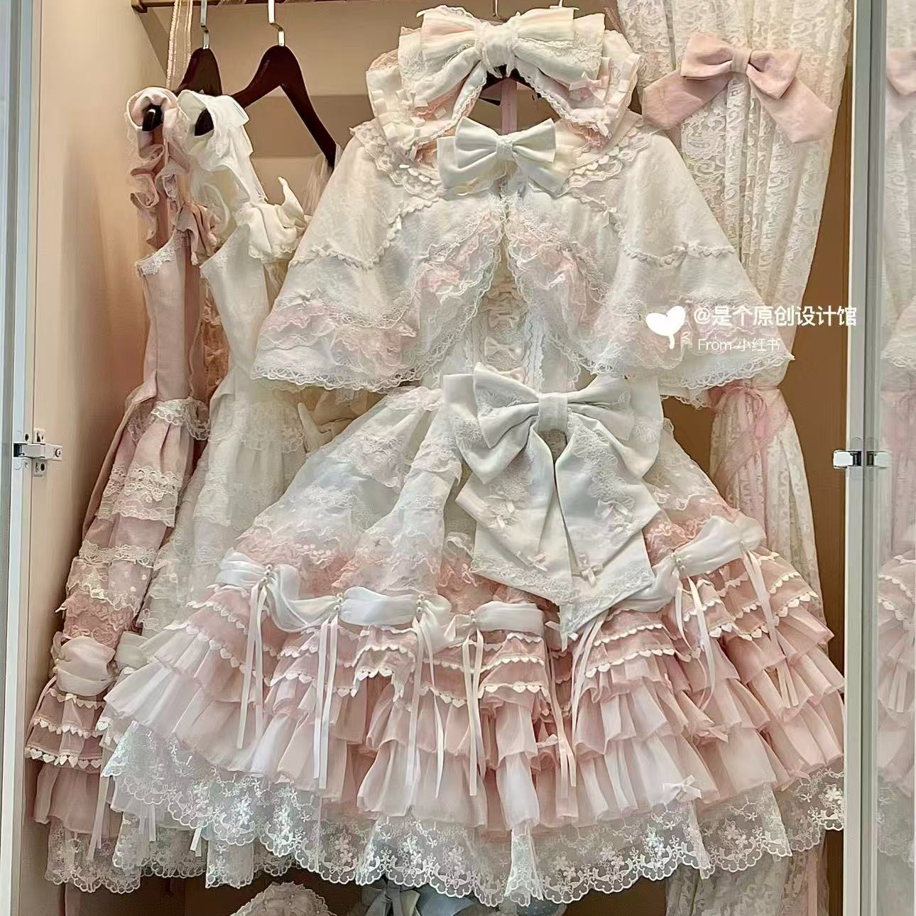 【缘结恋曲小物】是个原创设计lolita猫与裙摆三坑实体店