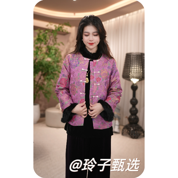 玲子自制（锦上添花）原版！新中式国风气质高定时尚百搭上衣外套