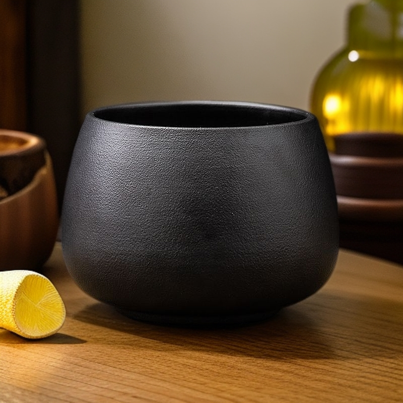 陶瓷大号茶渣缸家用桌面水盂建水茶水缸废水桶功夫茶配茶洗杯零配