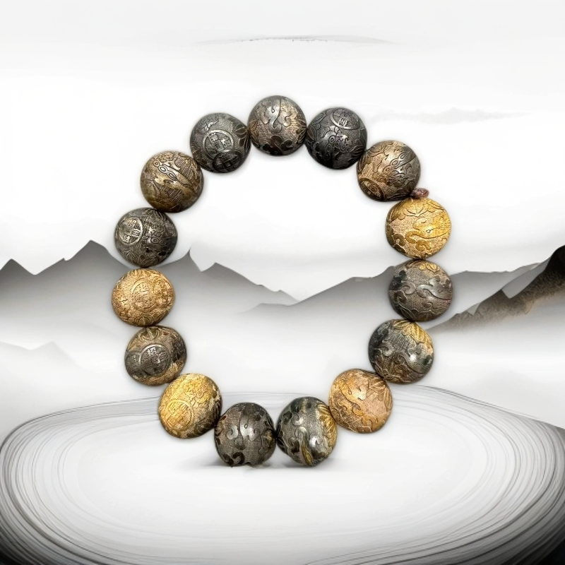 A429柬埔寨沉香木串15mm