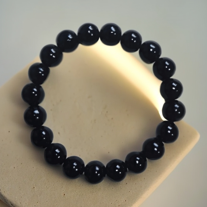 非金属木质手链 无患子手串，黑色矮桩20颗11+，0.1
