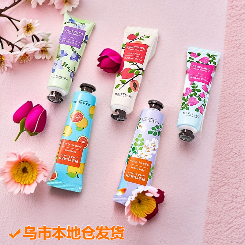 新疆包邮哥5支香氛护手霜女补水保湿不油腻秋冬季小支装
