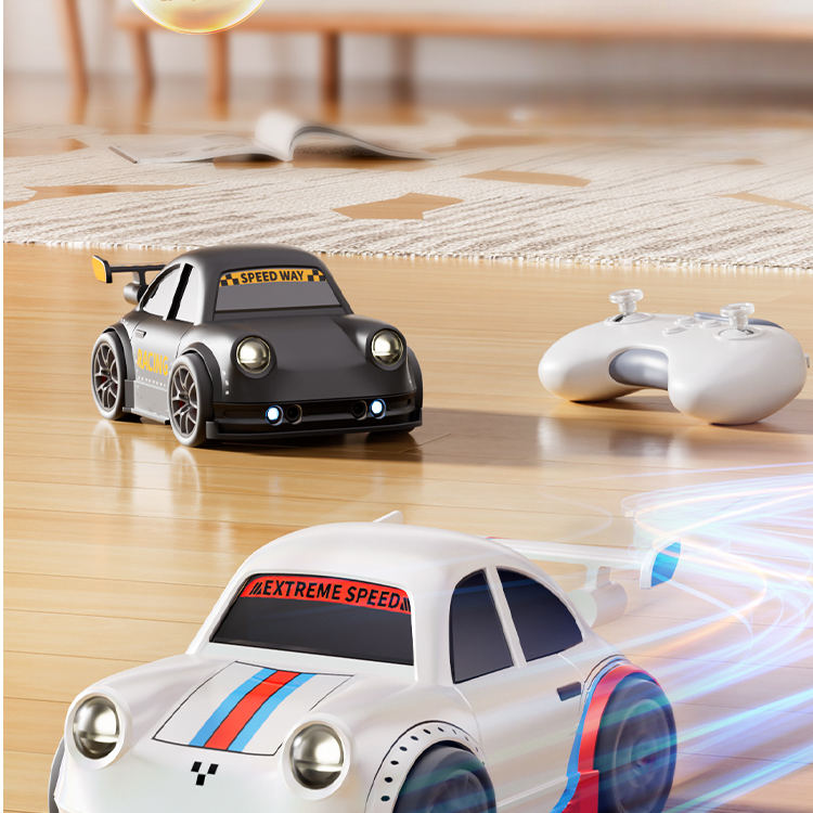 迷你桌面遥控汽车智能感应跟随车漂移赛车儿童礼物解压电动玩具车