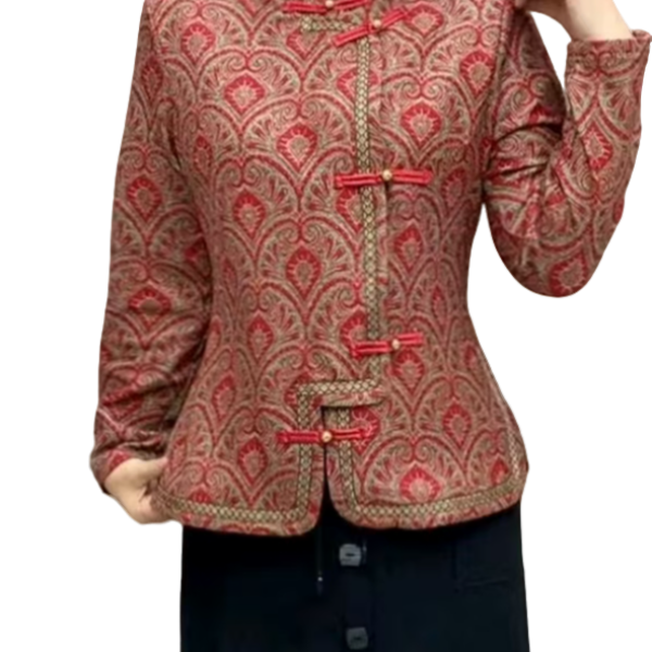 新款女士加绒时尚外套