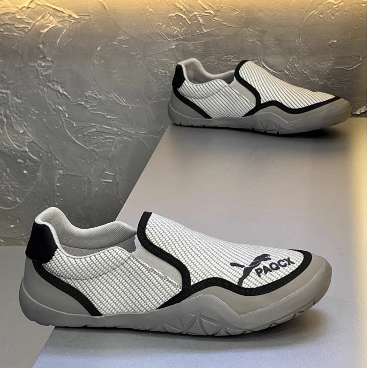 时尚百搭男鞋新款透气网面鞋舒适板鞋运动休闲鞋懒人轻便