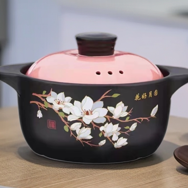 嘉顺4.2家用燃气灶专用砂锅炖汤煲仔饭耐高温干烧陶瓷瓦罐沙锅