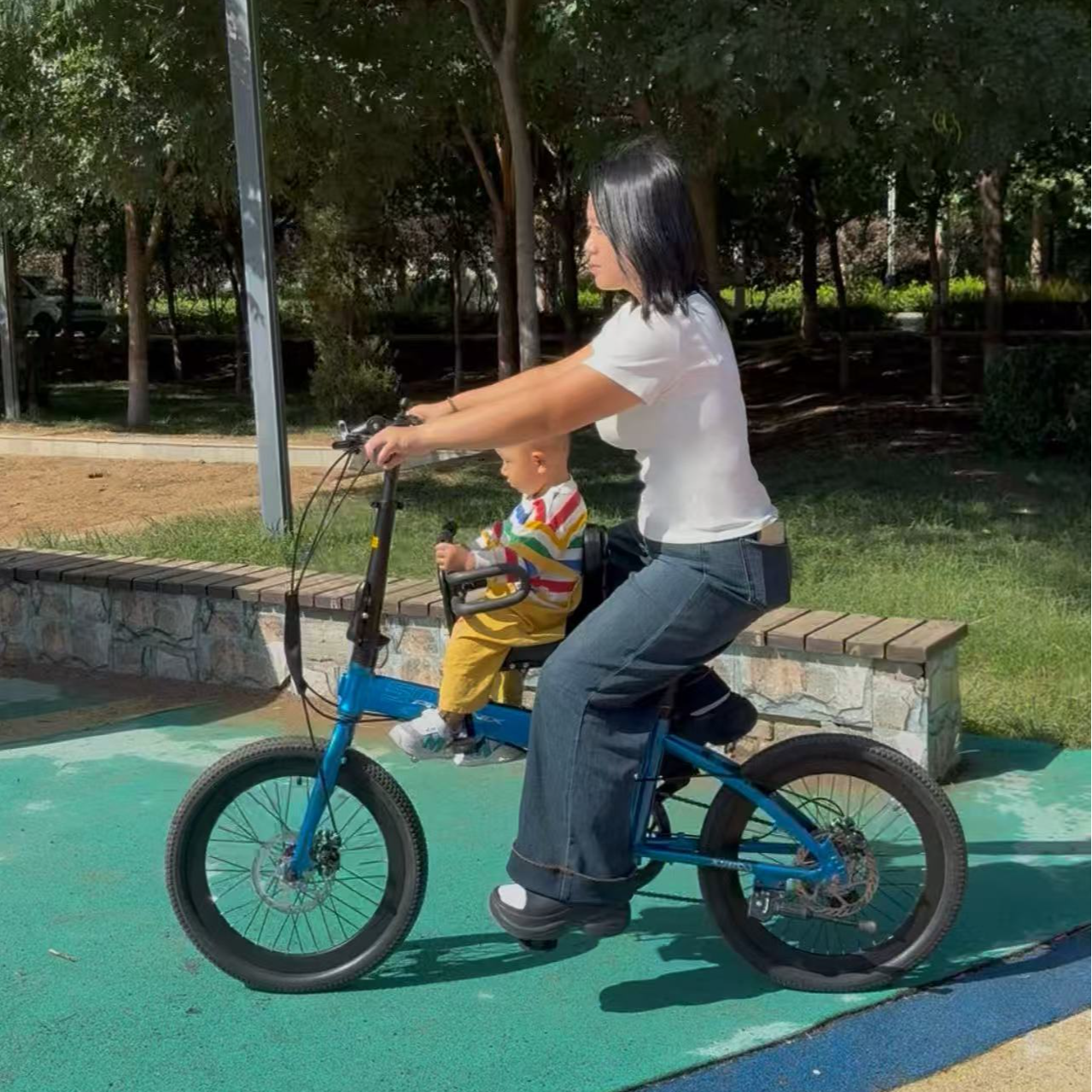 凤凰铝合金便携折叠自行车成人男女通勤轻便碟刹变速学生正新轮胎