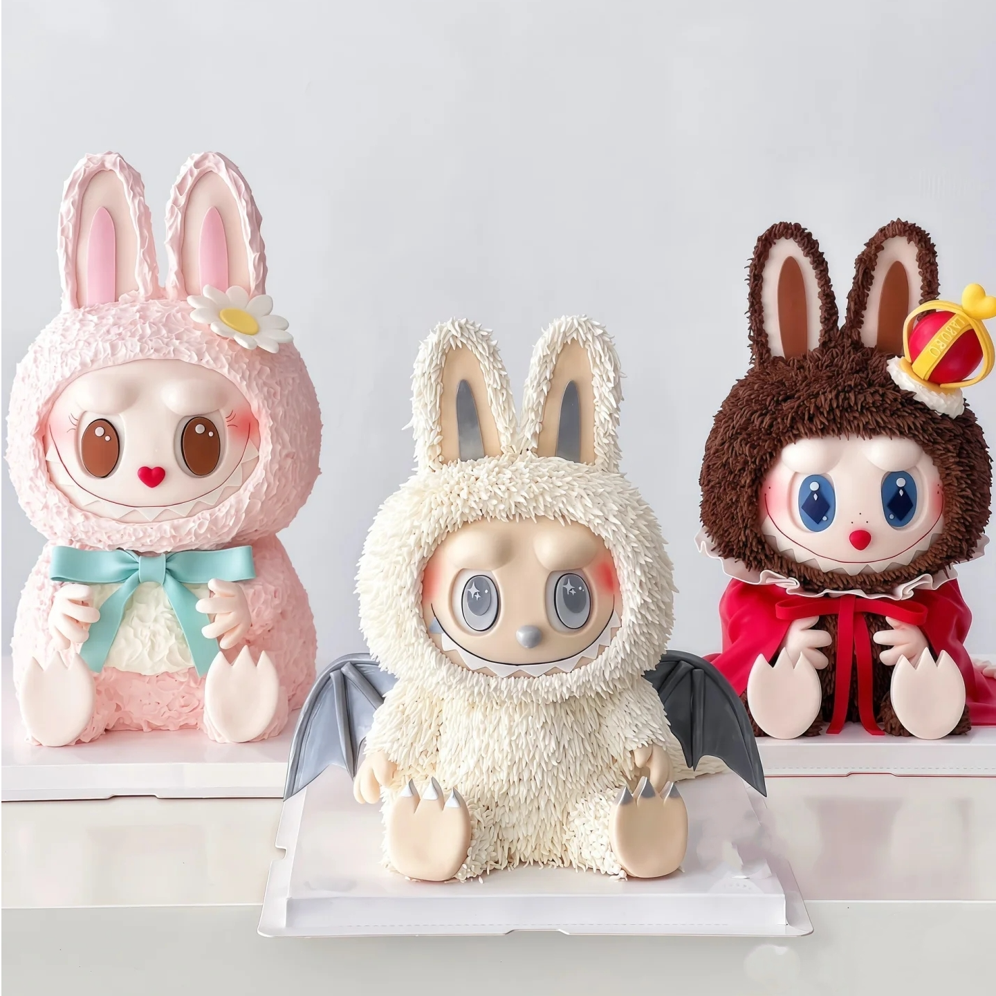 高品质拉布布labubu生日蛋糕昆明杭州武汉成都重庆北京同城配送