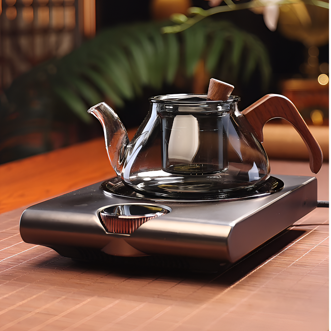 耐热玻璃泡茶壶电陶炉煮茶壶办公家用茶壶茶具茶水分离沏茶花茶壶
